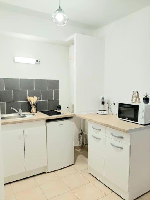 Proche Aeroport A Pied, Le Reve Rose. Apartment Tille Luaran gambar