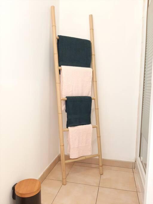 Proche Aeroport A Pied, Le Reve Rose. Apartment Tille Luaran gambar